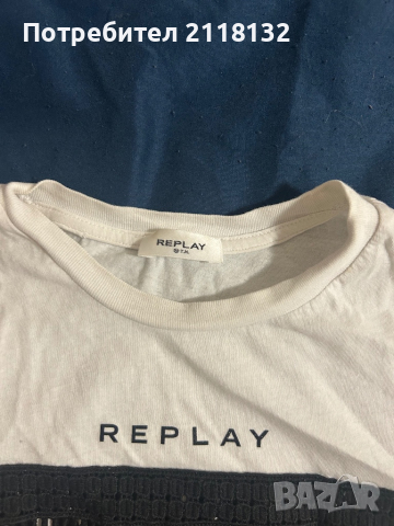 Оригинална Replay тениска , снимка 3 - Тениски - 44864669