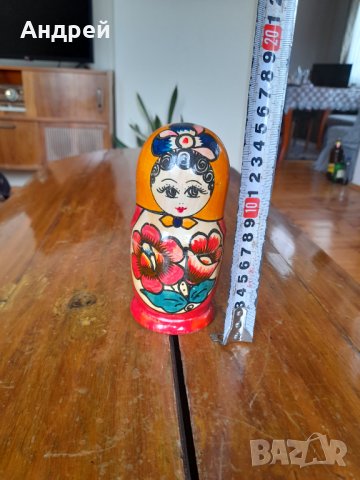 Стара Матрьошка #11, снимка 4 - Други ценни предмети - 36670465