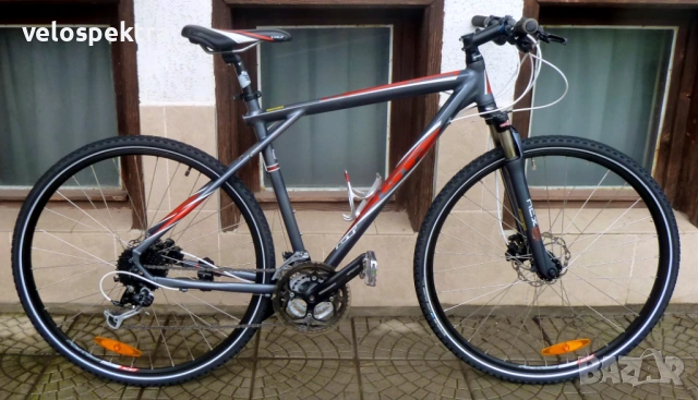 ДжиТи ! 28 цола ! Трекинг хибрид- лек офроуд ! 27 скорости ! ТОП!, снимка 8 - Велосипеди - 53235364