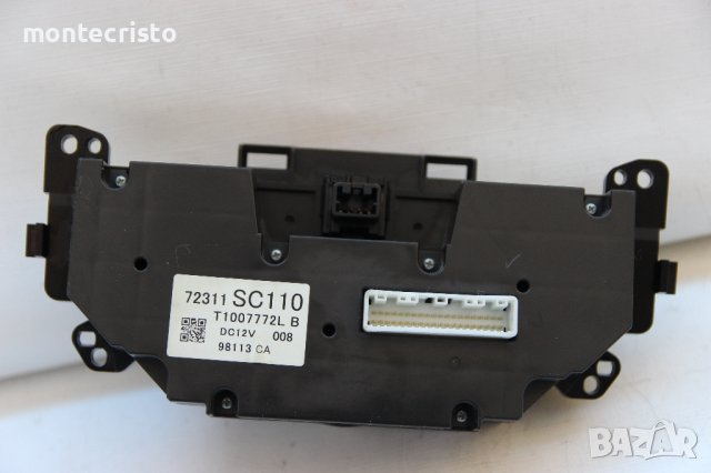 Панел климатик Subaru Impreza (2008-2012г.) 72311SC110 / T1007772L B / T1007772LB / 72311 SC110, снимка 2 - Части - 40357803
