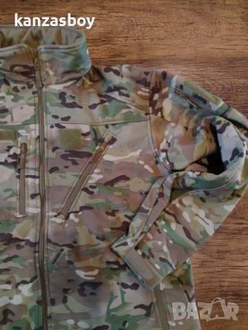 Mil-Tec Jacket Delta Fleece Multitarn - ловно софтшел яке КАТО НОВО 2ХЛ, снимка 6 - Якета - 52496590
