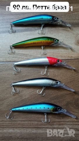 Морски воблер, подходящ за тролинг риболов – 40 гр./14 см., 6-9 м.