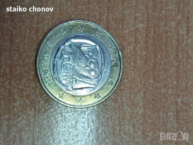 МОНЕТА 1 Евро Гърция
