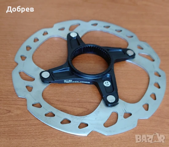 РОТОР Shimano XTR SM-RT97 140mm Rotor CL Ice Tech Disc, снимка 5 - Части за велосипеди - 51352099