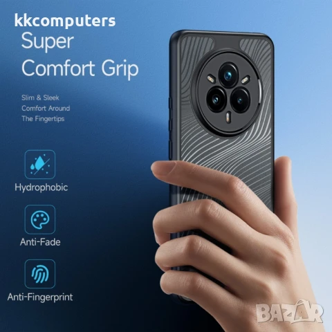 Realme 14 Pro 5G Удароустойчив DUX DUCIS Aimo / TPU+PC, Matte Drop-proof Калъф и Протектор, снимка 4 - Калъфи, кейсове - 50709224