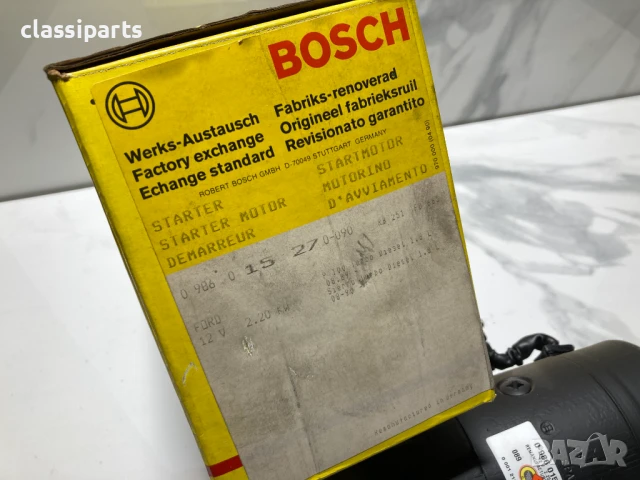 Нов стартер Bosch за Форд Сиера двигател 1.8 TD / FORD Sierra 1.8 TD, снимка 7 - Части - 50527551