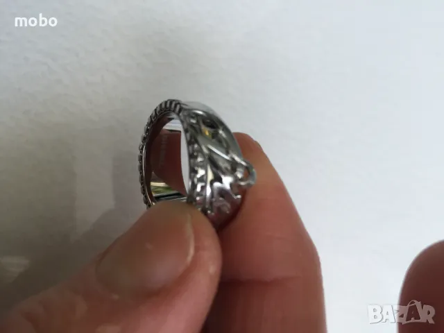 Красива халка, марка DIESEL, общо тегло 8.25г  , снимка 2 - Пръстени - 49901648