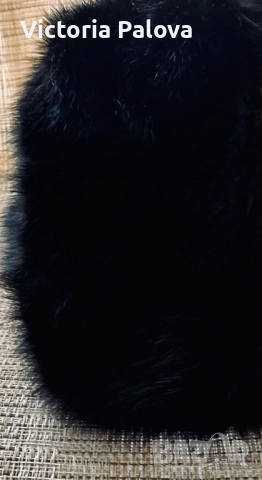 Луксозна норкова шапка PILLBOX  Италия, снимка 8 - Шапки - 52673151