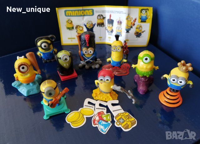 Киндер играчки от серията Миньоните (2015 г.), снимка 4 - Колекции - 27963037