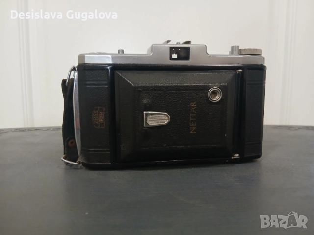 Сгъваем фотоапарат Zeiss Ikon Nettar 518/2, снимка 3 - Антикварни и старинни предмети - 52923344