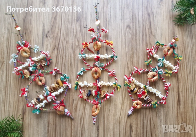 Предлагам ръчно изработени традиционни български сурвачки от сурово дряново клонче, украсени според , снимка 2 - Други - 52690027