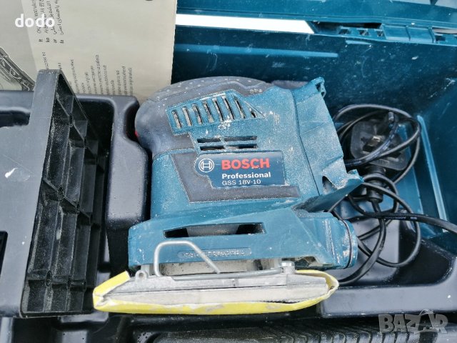 виброшлайф Бош 18 волта bosch , снимка 3 - Други инструменти - 44057918