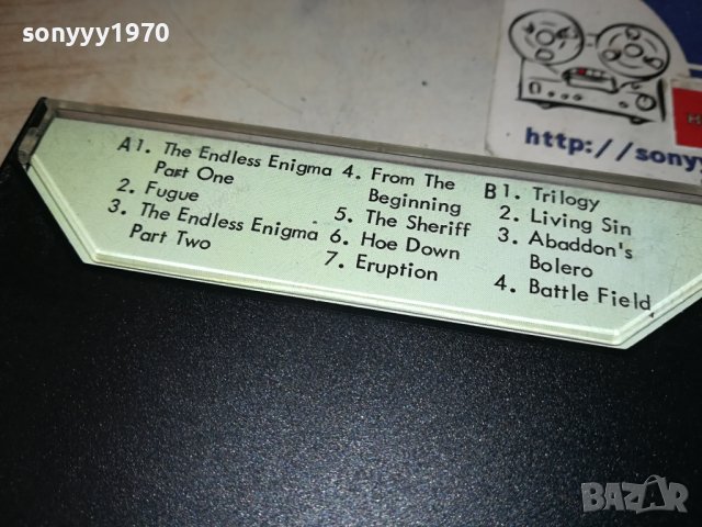 EMERSON LAKE & PALMER TAPE 2212231832, снимка 11 - Аудио касети - 43516969