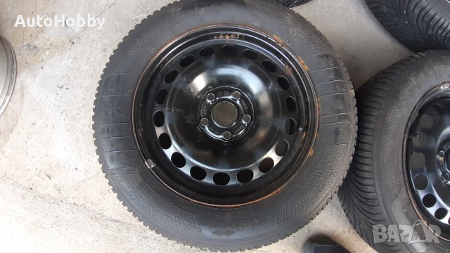 Джанти железни оригинални VW Audi Skoda 5x112 16цола Отлични, снимка 5 - Гуми и джанти - 43366954