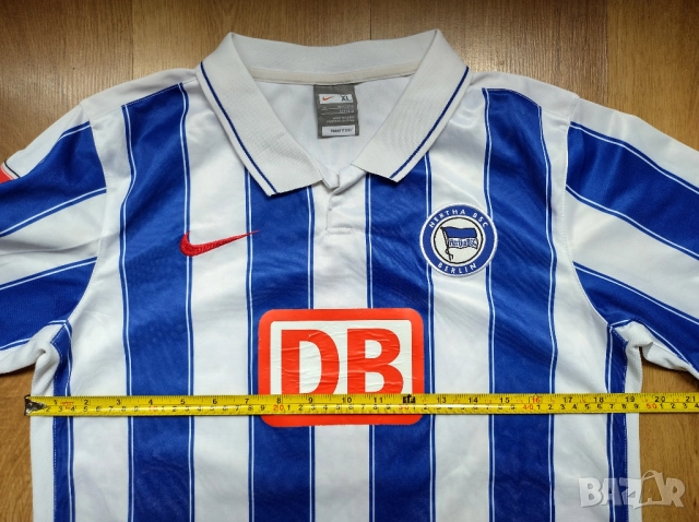 Hertha BSC / Nike - футболна фланелка на Херта Берлин 2009, снимка 14 - Футбол - 51553321