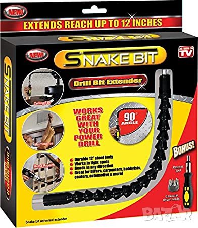 Отвертка Snake Bit (тип змия), снимка 3 - Отвертки - 33150858