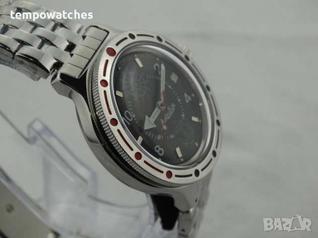 ВОСТОК АМФИБИЯ АВТОМАТИЧЕН- "STEVE ZISSOU" ref: 420526, снимка 12 - Мъжки - 52942673