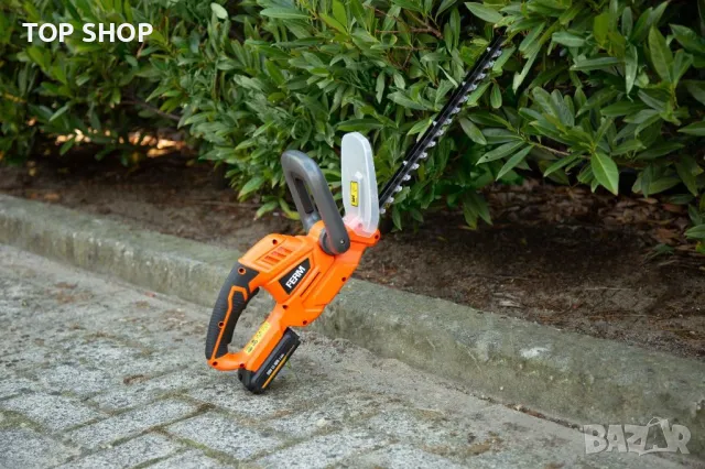 Акумулаторен безжичен тример FERM AX Power HTM1004​, снимка 7 - Градинска техника - 48485798