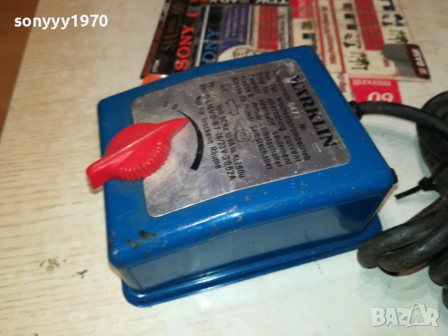 MARKLIN TRAFO 6473-MADE IN WESTERN GERMANY 1209251047, снимка 8 - Друга електроника - 51687864