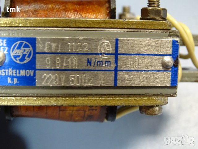 електромагнит - solenoid Mez EVJ 1122, EVJ 2132, EVJ 3132, EVJ 4132, снимка 9 - Резервни части за машини - 32620238