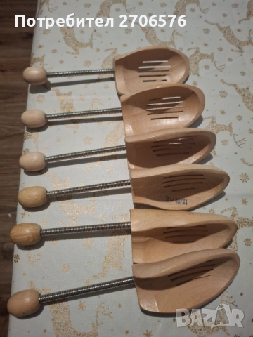 Дървени уплътнители и разширители на обувки