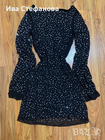 Нова блестяща празнична парти официална коктейлна рокля  с кристали диаманти, снимка 4 - Рокли - 52794512