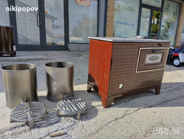 Готварска печка Чудо SABA, снимка 10 - Отоплителни печки - 53564868