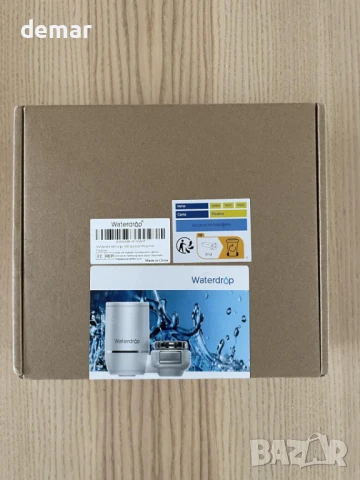 Филтър за вода Waterdrop, система за филтриране на вода за монтаж на кран, 1 филтър, снимка 11 - Други стоки за дома - 50791589