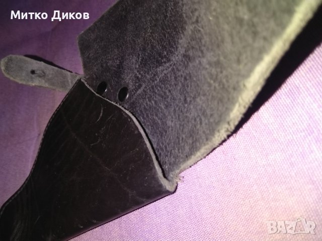 Закрит кобур за Макаров Валтер нов дебела кожа естествена, снимка 5 - Оборудване и аксесоари за оръжия - 39612651
