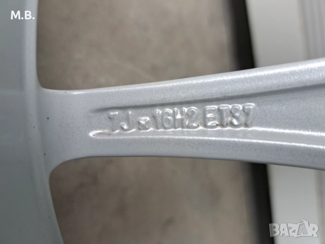 Ориг. лети джанти 16 цола с гуми за Мерцедес, снимка 5 - Гуми и джанти - 52885633