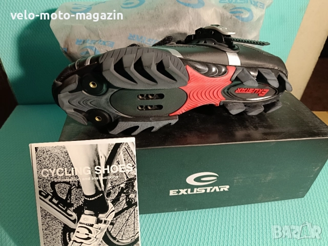 обувки за колоездене EXUSTAR, снимка 2 - Спортна екипировка - 52345977