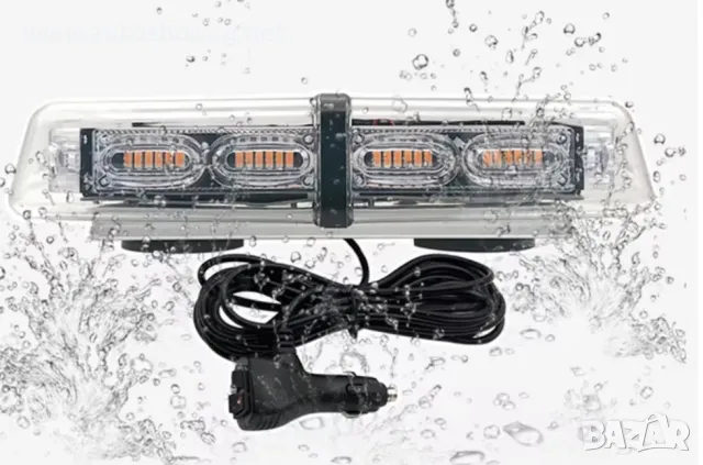 Сигнална лампа 12V 30cm с магнит, снимка 5 - Аксесоари и консумативи - 47993590