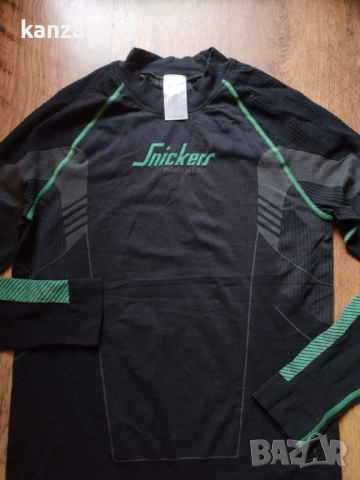 snickers flexiwork seamless - мъжка работна термо-блуза ХЛ, снимка 4 - Блузи - 52566102