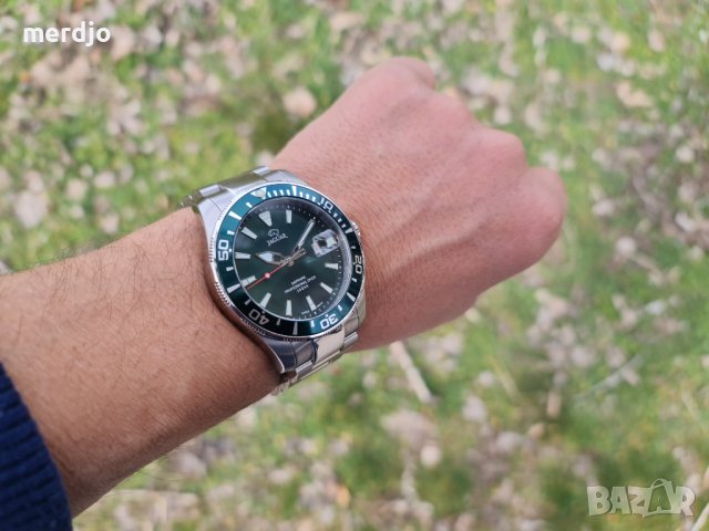 JAGUAR 44mm. Professional Diver 200m. HULK, снимка 14 - Мъжки - 44137829