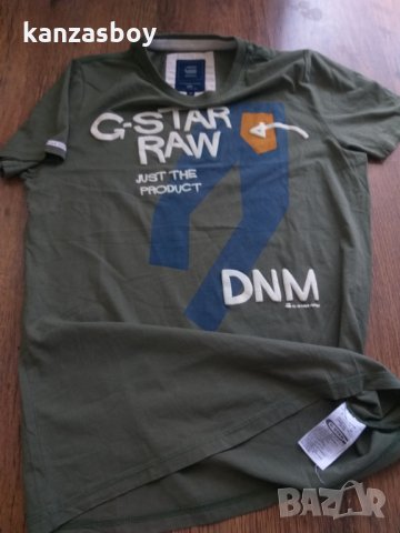 G-Star Hitchcock S T S/S - страхотна мъжка тениска КАТО НОВА, снимка 7 - Тениски - 33634693
