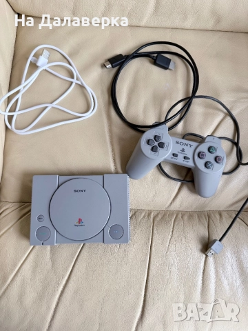 PlayStation 1 Mini + 1 джойстик – Перфектно състояние с вградени игри, снимка 3 - PlayStation конзоли - 52531046