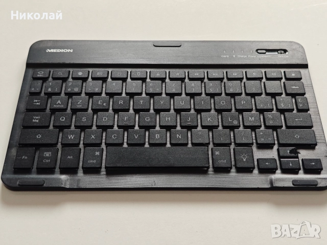 Безжична Блутуут Клавиатура за таблет или PC - Mini Bluetooth Keyboard, снимка 4 - Клавиатури и мишки - 52680630