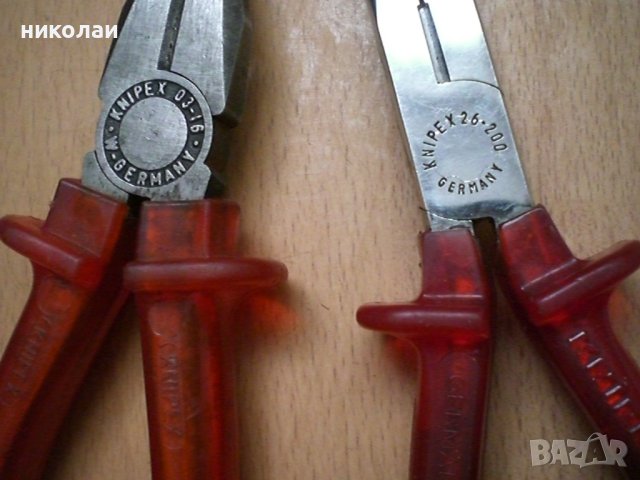 клещи  knipex немски, снимка 3 - Други инструменти - 40676224