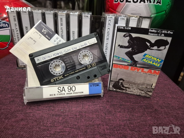 Качествени аудио касети TDK, MAXELL и HITACHI 60/90 с готина рок и поп музика + подарък, снимка 7 - Аудио касети - 53488555