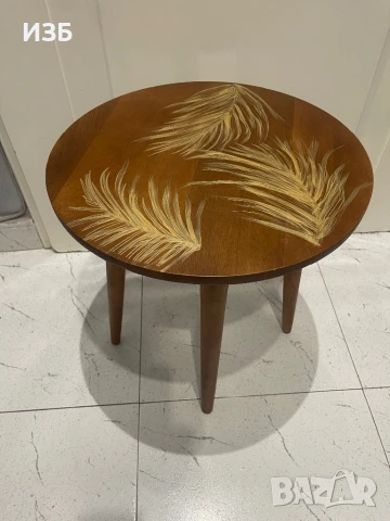 Помощна масичка от мангово дърво, снимка 1