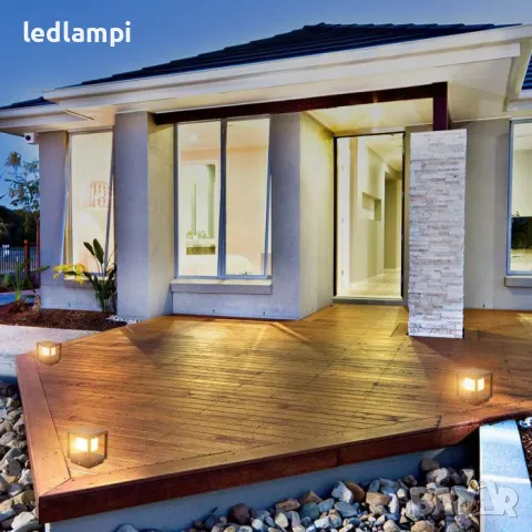 Соларна LED Градинска Лампа 2W SAMSUNG Чип Черна - ПРОМОЦИЯ, снимка 9 - Соларни лампи - 48143250