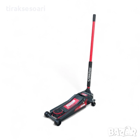 ПРОМОЦИЯ Нископрофилен хидравличен крик 4T STAHLMAYER XL 83–505 мм с двойна помпа, снимка 5 - Други инструменти - 52529633