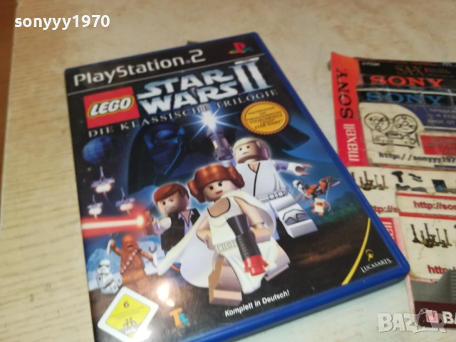 SONY PS2 GAME STAR WARS II 2611251631, снимка 11 - Игри за PlayStation - 52550299