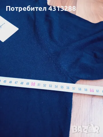 Pepe Jeans L/XL пуловер -памук,вълна,кашмир, снимка 4 - Пуловери - 48233462