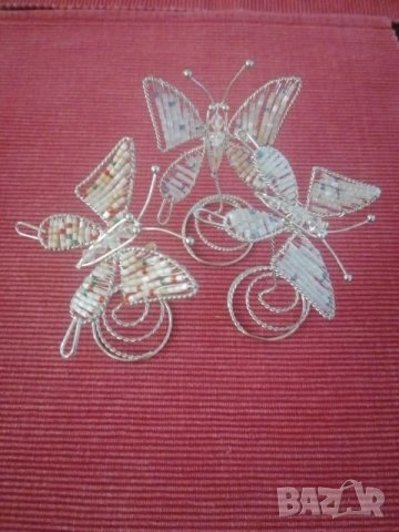 Статуетки, пеперуди. , снимка 3 - Статуетки - 26549542