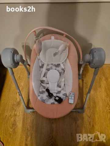 Продавам Бебешка люлка Lorelli Twinkle Pink Rhino, снимка 2 - Детски люлки - 48434692