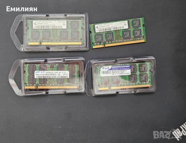 Продавам DDR2 памет за Лаптоп