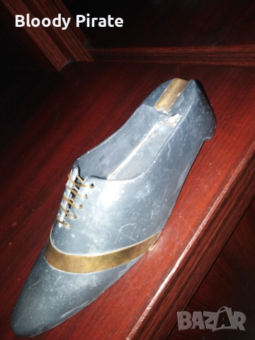 старинна обувка пепелник , снимка 2 - Антикварни и старинни предмети - 52919405