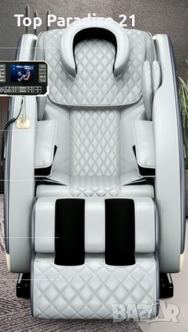 Многофункционален, професионален масажен стол с екран отчитащ всички показатели., снимка 2 - Столове - 44103600