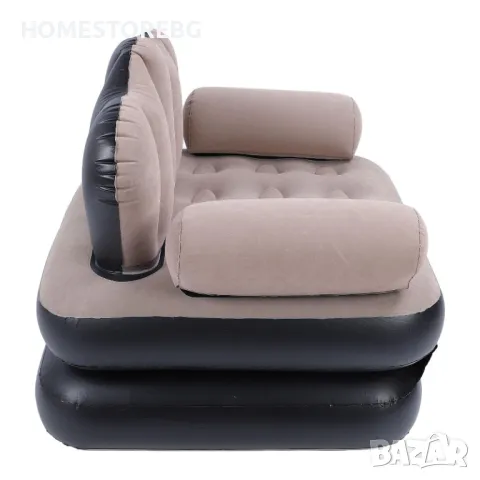🛋️ Надуваем фотьойл 5 в 1 SuperSofa – Пет вида комфорт в едно удобно решение! 🛋️, снимка 4 - Надуваеми легла - 50312742